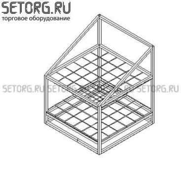 Торговая стойка под длинномерный товар
