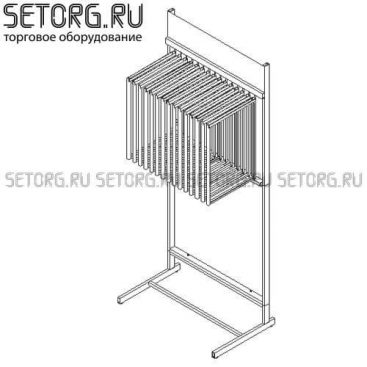 Торговая стойка-книжка для образцов