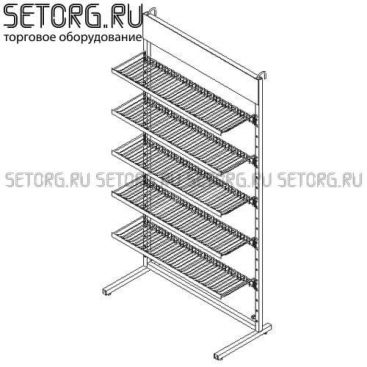 Торговая стойка под товары для рукоделия