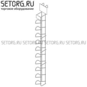 Навеска вертикальная с карманами