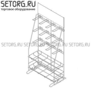 Торговый дисплей настольный комбинированный