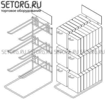 Торговый дисплей настольный