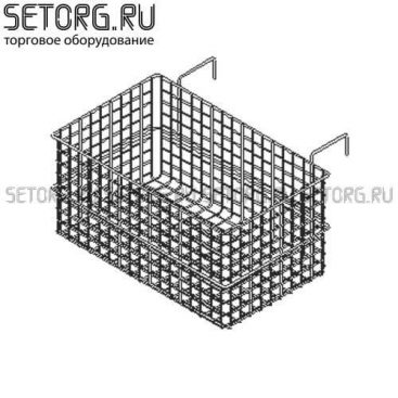 Корзины навесные металлосетчатые | Торговое оборудования из проволоки | SeTorg.RU