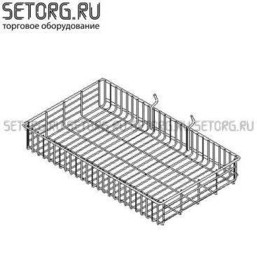Полки навесные | Торговое оборудования из проволоки | SeTorg.RU
