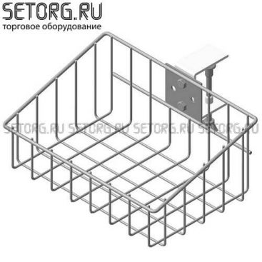 Дисплей навесной со струбциной | Торговое оборудования из проволоки | SeTorg.RU