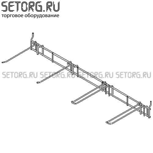 Навесные гребенки | Торговое оборудования из проволоки | SeTorg.RU