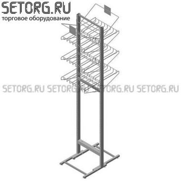 Торговая стойка для бутылок | Торговое оборудования из проволоки | SeTorg.RU